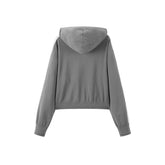 Women's Hooded Embroidery Knit Cardigan
